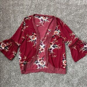 Floral Kimono Cardigan